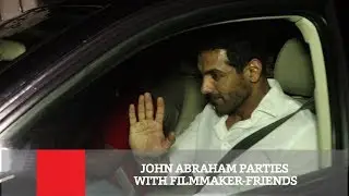 John Abraham Parties With Filmmaker Friends