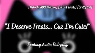 Snuggles And Treats For Your Cute Neko [F4A] [Meows] [Stroking Her Fur] [Bratty Cat] [ASMR Roleplay]