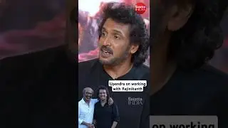 #upendra has the BEST answer when asked about one quality of #rajinikanth he likes the mos