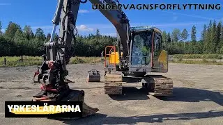 Gr&auml;vmaskin: Undervagnsf&ouml;rflyttning