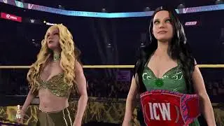 WWE 2K25 Imagine Creative Wrestling Monday Night Turmoil 1/12