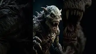 Hyper-Realistic Monster That Will Haunt Your Dreams #monster #fantasy #mysterious