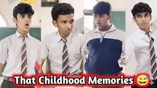 That Childhood Memories 😅|| Baccha Mat Bolna|| Omkaar New School Life Funny Video 