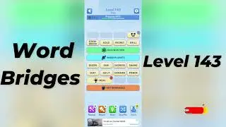 🎮 Word Bridges Level 143 Answers | SolutionGuruji 🧠✨