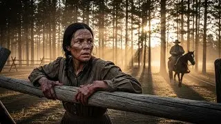 She Built Her Barn Plank by Plank—Unaware an Apache Watched, Longing for a Home
