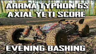 Axial Yeti Score,Arrma Typhon 6s V5 Evening Bashing