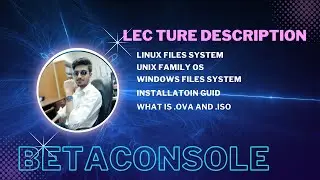Cyber Security Lecture #2 Kali Linux and Windows Partitions | installation | filesystem #betaconsole