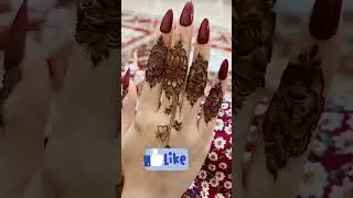 Simple and new mehndi design 2022 #mehndidesign #trending #henna #mehndi #best #shorts #arabic