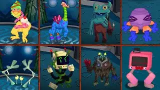 ALL Fanmade New Wublins Island | My Singing Monster #wublinisland #msm #wublins
