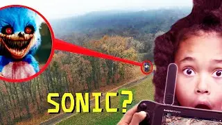 TU VAS PAS LE CROIRE !! MON DRONE A CAPTURÉ LE VRAI SONIC  *il existe*