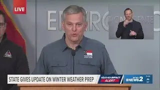 Full briefing | North Carolina prepares for more snow; Gov. Stein and other state leaders speak