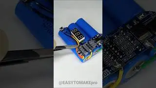 DIY 12V Rechargeable Battery Making #shorts #diy #trending #science #electric