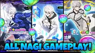 ALL 5 VERSIONS of NAGI SEISHIRO!! in Blue Lock Blaze Battle