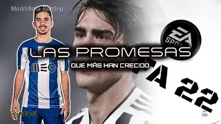 Las JOVENES PROMESAS de FIFA 22 Modo Carrera con mayor cambio de potencial