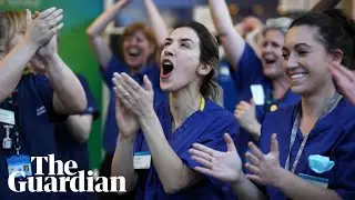 Thousands across UK applaud NHS workers on third week of #clapforcarers