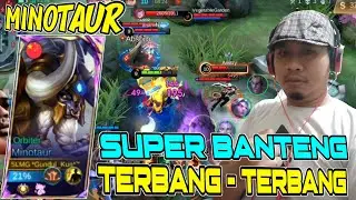 MINOTAUR SUPER TANKER MONTAGE & NONSTOP HEALING META 2024, COUNTER TIGREAL - MOBILE LEGENDS