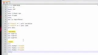 Batch Scripting #2 - Saving Variables