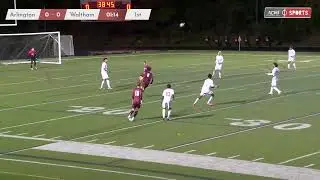 Arlington High School Boys Varsity Soccer vs Waltham, November 4, 2025
