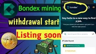Bondex Mining App Connect Wallet For Withdrawal & KYC || Bondex Mining App New Update