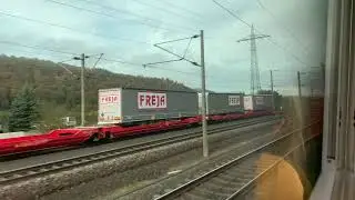 ICE Mitfahrt Würzburg - Fulda SFS Vmax 280 km/h