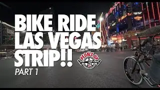 First Saturday Ride Las Vegas Strip Bike Ride | Custom Cruiser Bikes (Part 1)