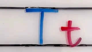 כתיבה נכונה של האותיות באנגלית