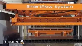 Laser cutting automation | SmartFlow System by Baumalog
