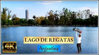 Relaxing Lake Walk in Lago de Regatas -  Buenos Aires -  - Argentina