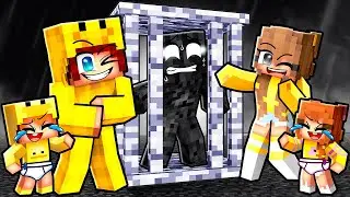 Wij Sluiten De STALKER OP In Minecraft!