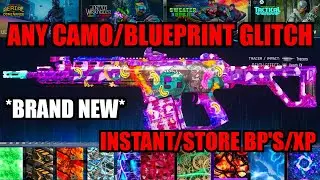 *NEW* INSTANT CAMO/FREE BLUEPRINT GLITCH! XP/ALL CAMOS/BUNDLES! BO7 GLITCHES! ZOMBIES/WARZONE GLITCH