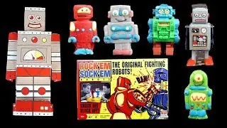 Rock 'Em Sock 'Em Robots & Vintage Robot Toys