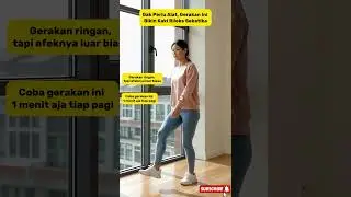 Gak Perlu Alat, Gerakan Ini Bikin Kaki Rileks Seketika
