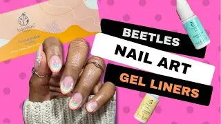 Affordable Gel Liners from Amazon ft. Beetles Gel Polish Pastel Gel Liners | Spring Nail Art 2022