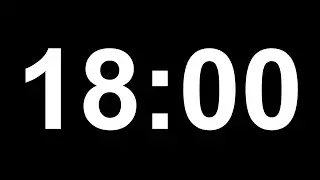 18 Minutes to Perfection | Timer for Presentations & Workouts