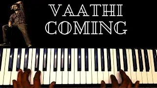 Vaathi Coming song piano | Master | Piano Tutorial |