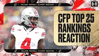 🚨 New CFP Top 25 Rankings Reveal | Live Reaction