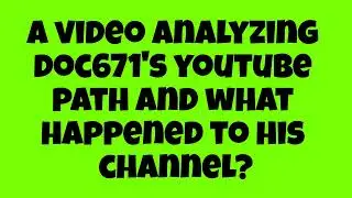 The Termination of Doc671 and Legendary Algodoo Videos....|An Analysis on Doc671, A Legend...|(desc)