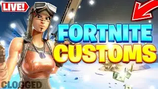 🔴FORTNITE CUSTOM LIVE 1 WIN = 800 VBUCK FORTNITE FASHION SHOWS | SIMON SAYS | SCRIMS | HIDE AND SEEK