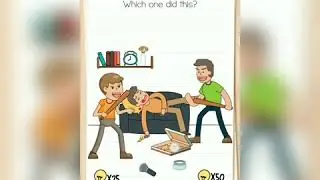 Brain Test Level 298 Which One Did This | Games Squeezer |