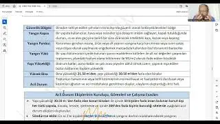 2025 Mayıs İSG Tekrar Kampı 11  Ders (Yangın-Toksikoloji-Elle Taşıma-Ekranlı Araçlar)