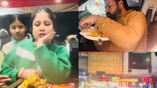 Bachiya nal ghume nal kha ye Churmur Golgape  te Khansama chicken..🥰❤️🧿