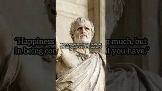 Seneca On True Happiness #Seneca #Stoicism #Philosophy #Wisdom #LifeLessons
