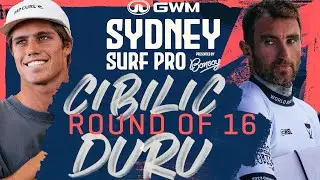 Morgan Cibilic vs Joan Duru | GWM Sydney Surf Pro -  Round of 16 Heat Replay