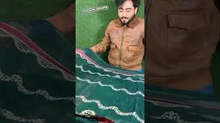 Latestvelvet [MICRO 11000] Stuff green Colour Suit | Elegant & Trendy Look | Wari Daaj