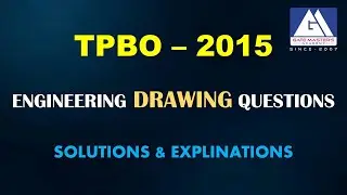 TPBO - 2105 DRAWING SOLUTIONS I GATE MASTERS ACADEMY | AEE/AE | ONLINE & OFFLINE