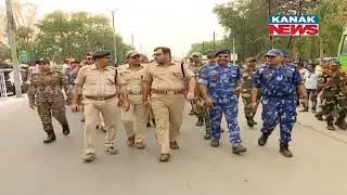 Hanuman Jayanti Celebrations In Sambalpur | Police March & Tight Security Measures