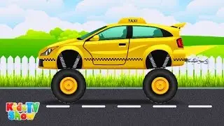 Taxi Truck for Children - Monster Trucks for Kids - Kids TV Show