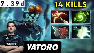 Yatoro Muerta Safelane Ultra Carry 14 Kills - Fissure Universe 2025 Dota 2 Pro player Gameplay