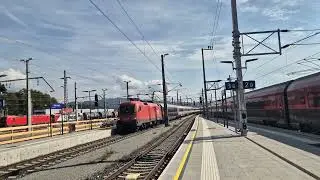 Einfahrt EuroCity 164 