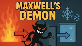 The Demon That Challenges 2nd Law of Thermodynamics (Entropy) - Maxwell&rsquo;s Demon explained !